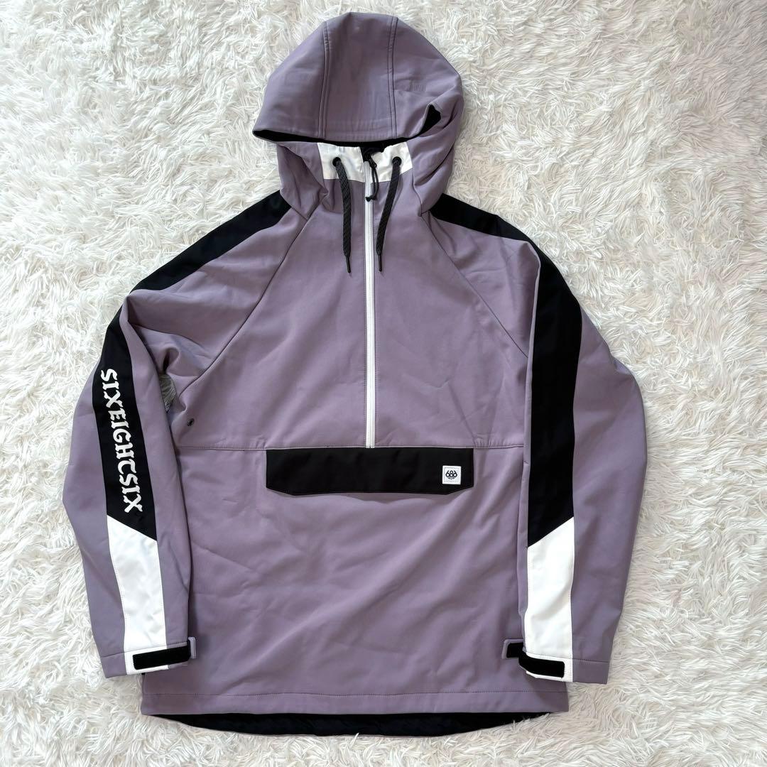 新作 686 スノボ ジャケット infiDRY  フード