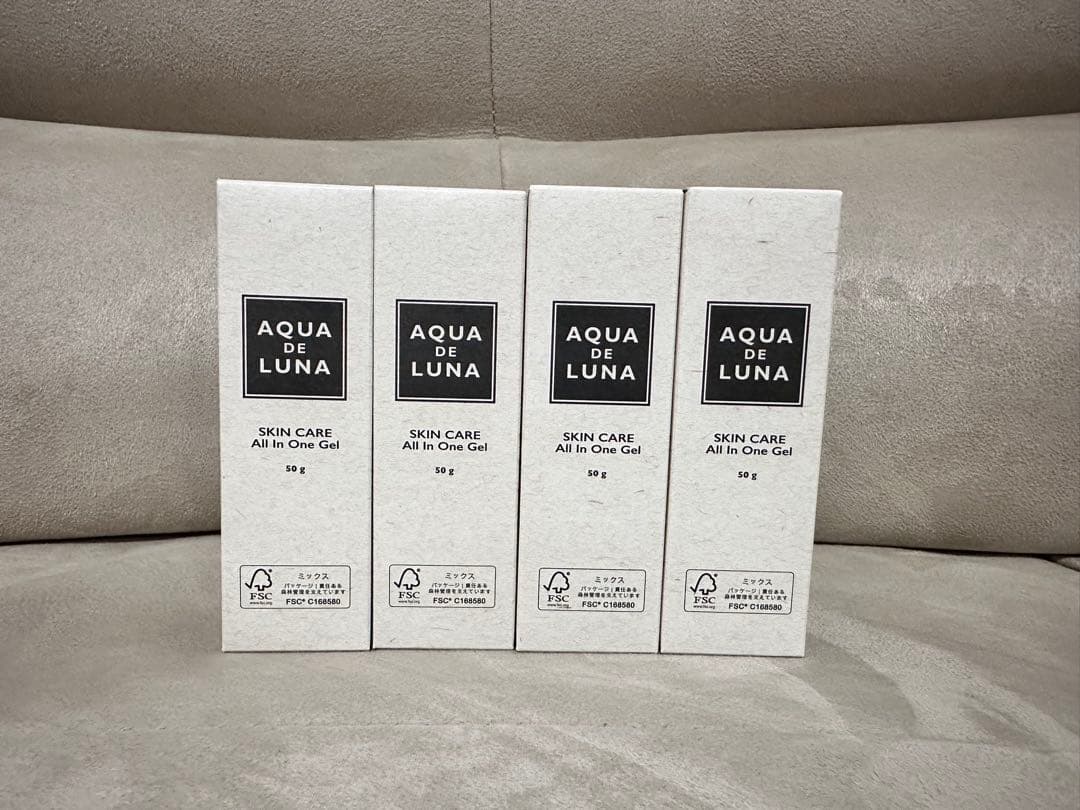 AQUA DE LUNA オールインワンジェル50g×4個セット