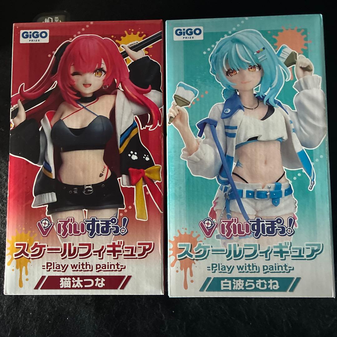 GIGO限定 ぶいすぽ スケールフィギュア 4個セット - メルカリ