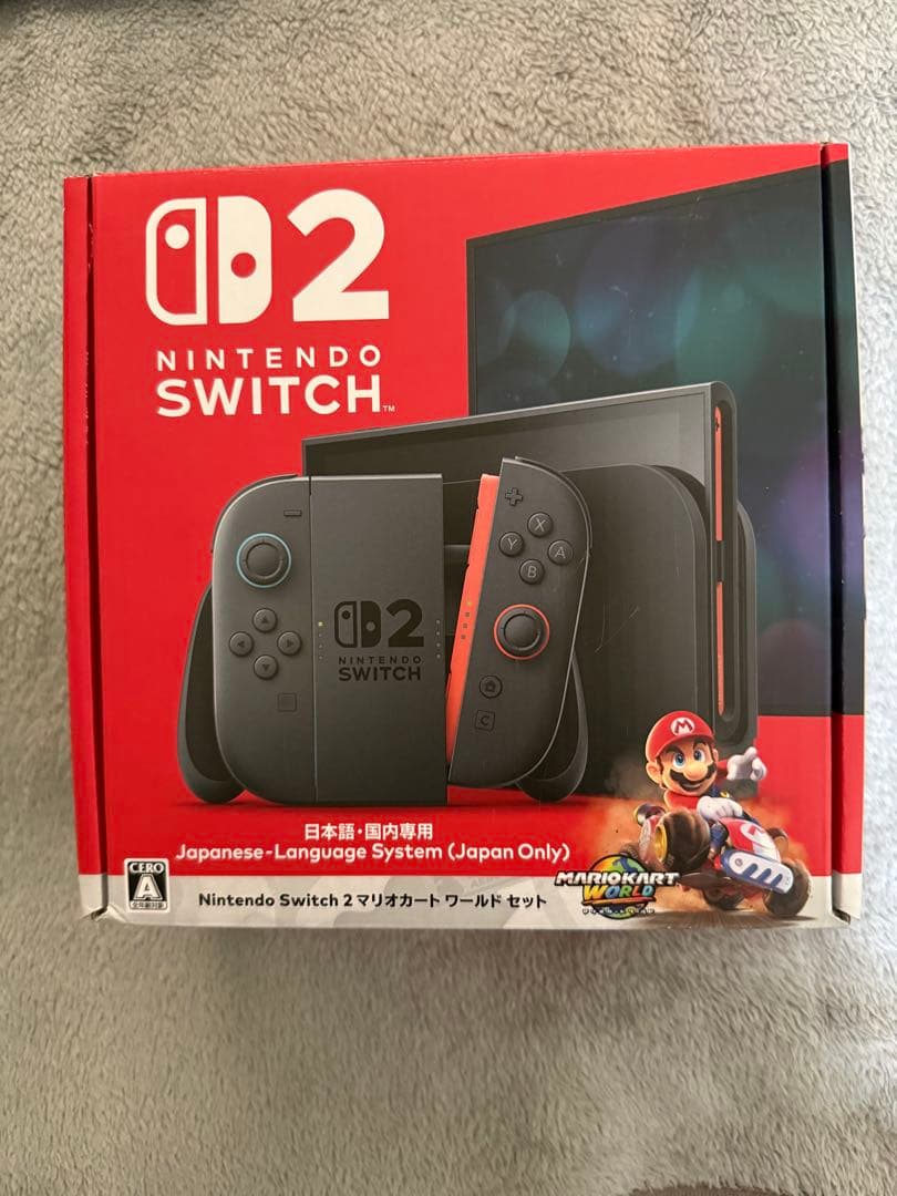 Nintendo Switch 2 新品未使用品日本語版 マリオカートセット