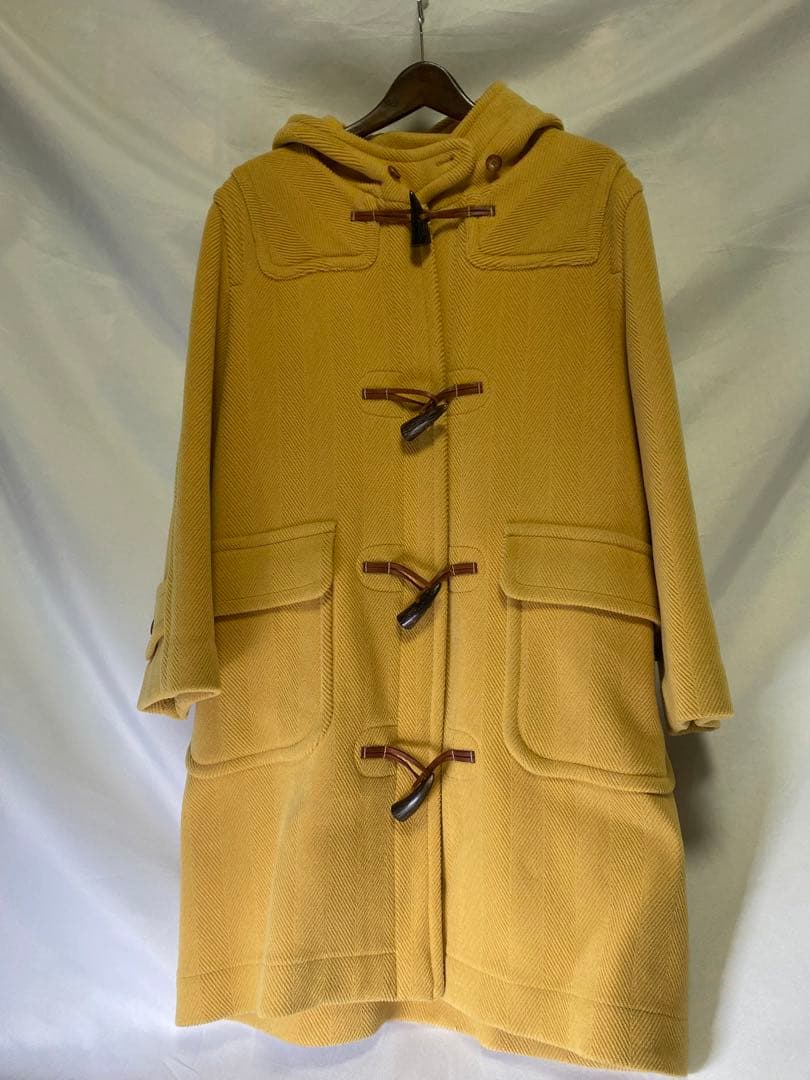 2177❣️ オールドイングランド ダッフルコート ヘリンボーン イエロー