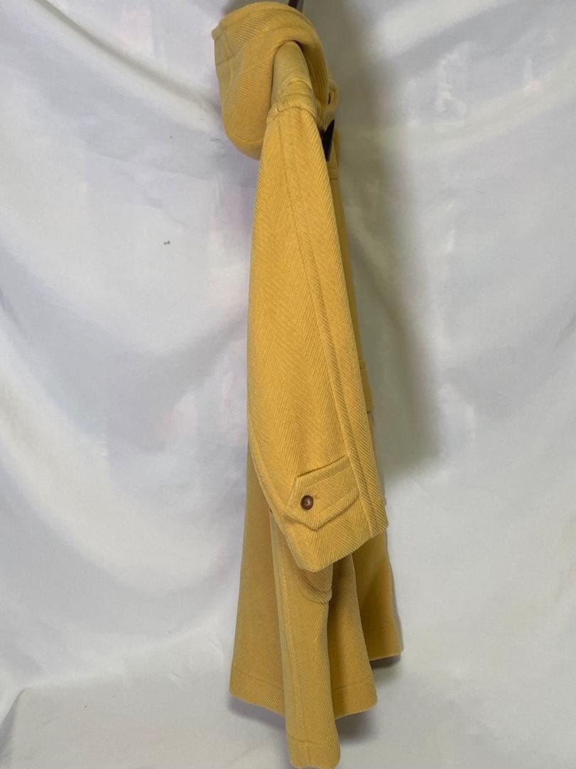 2177❣️ オールドイングランド ダッフルコート ヘリンボーン イエロー