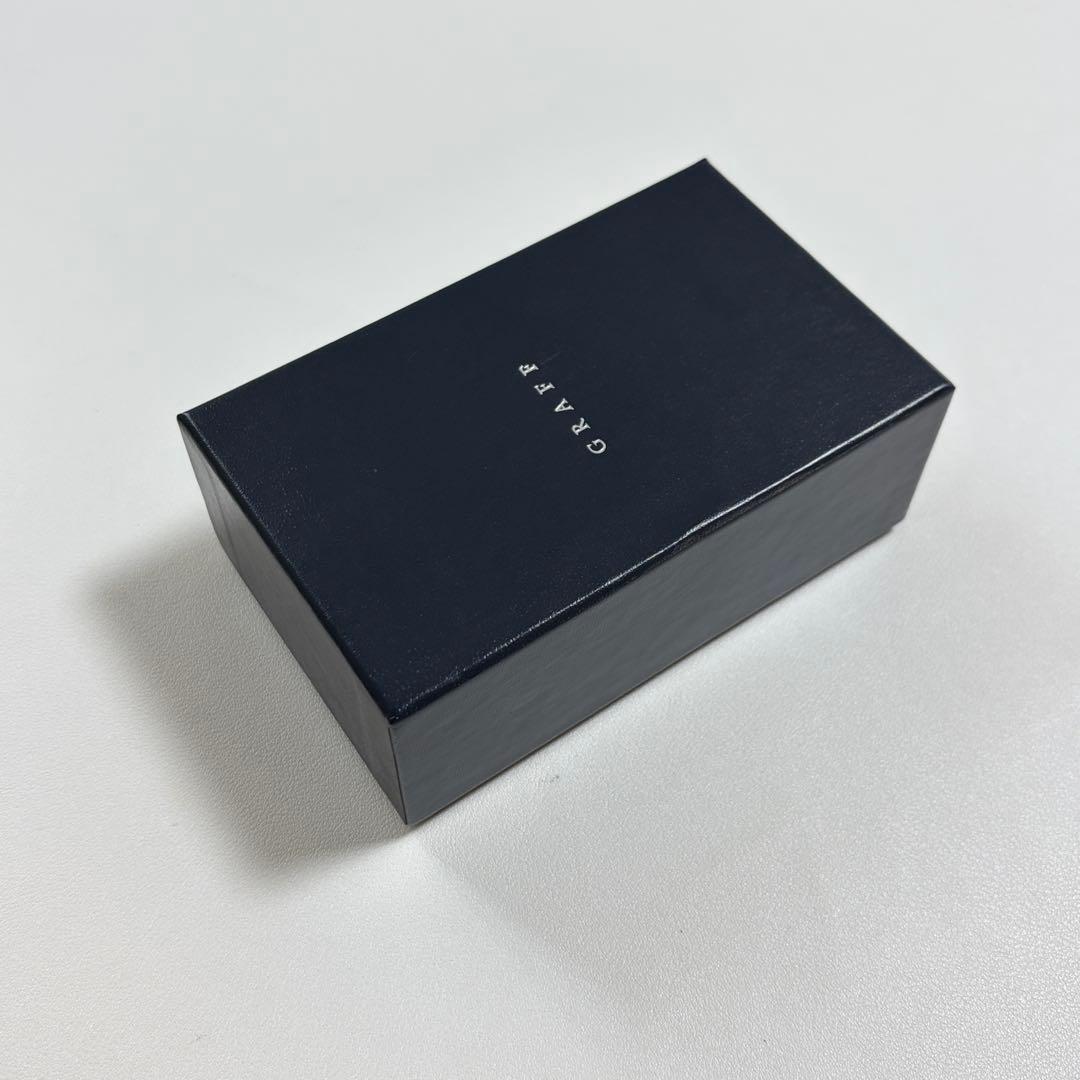 美品 グラフ ペアリングケース 結婚指輪 空箱 ジュエリーボックス 旧型