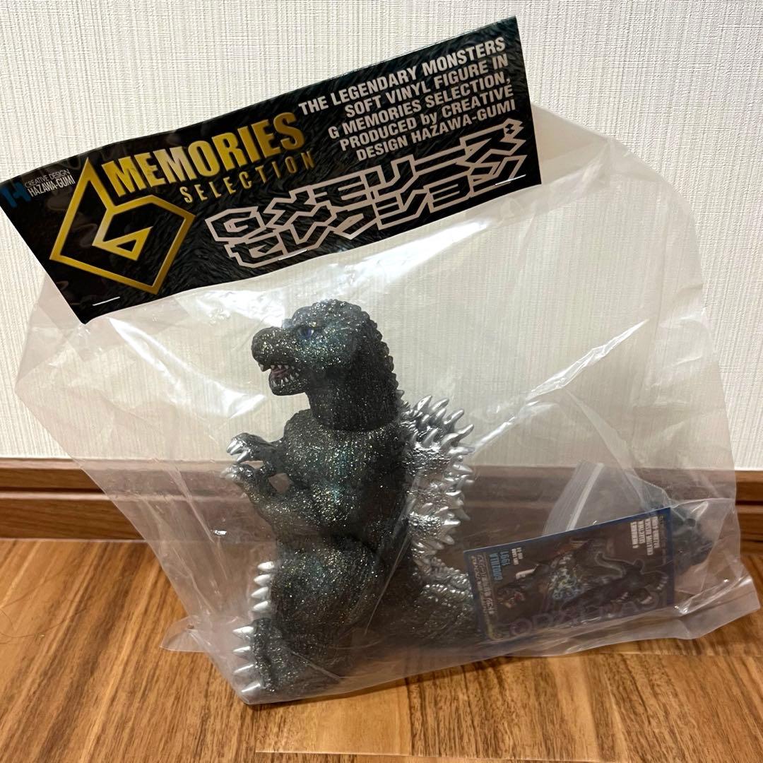 羽沢組 Gメモリーズセレクション ゴジラ ラメ　ギドゴジ　電撃拘束ver ソフビ 羽沢組 Gメモリーズセレクション ゴジラ ラメ ギドゴジ 電撃拘束ver ソフビ