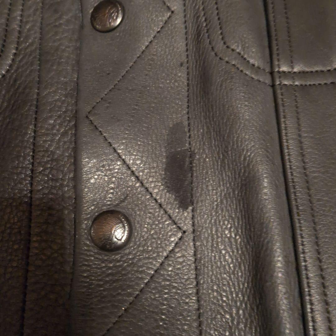 レッドムーンNumber One Leathers 鹿革ジャケット 38 - メルカリ