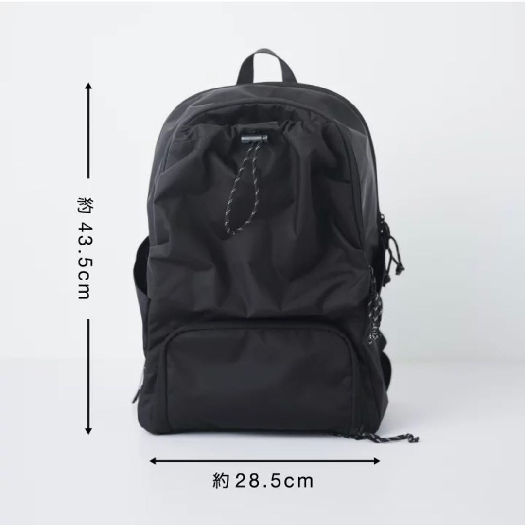 Hugoo ハグー マザーズバック マザーズリュック 黒 ブラック - メルカリ