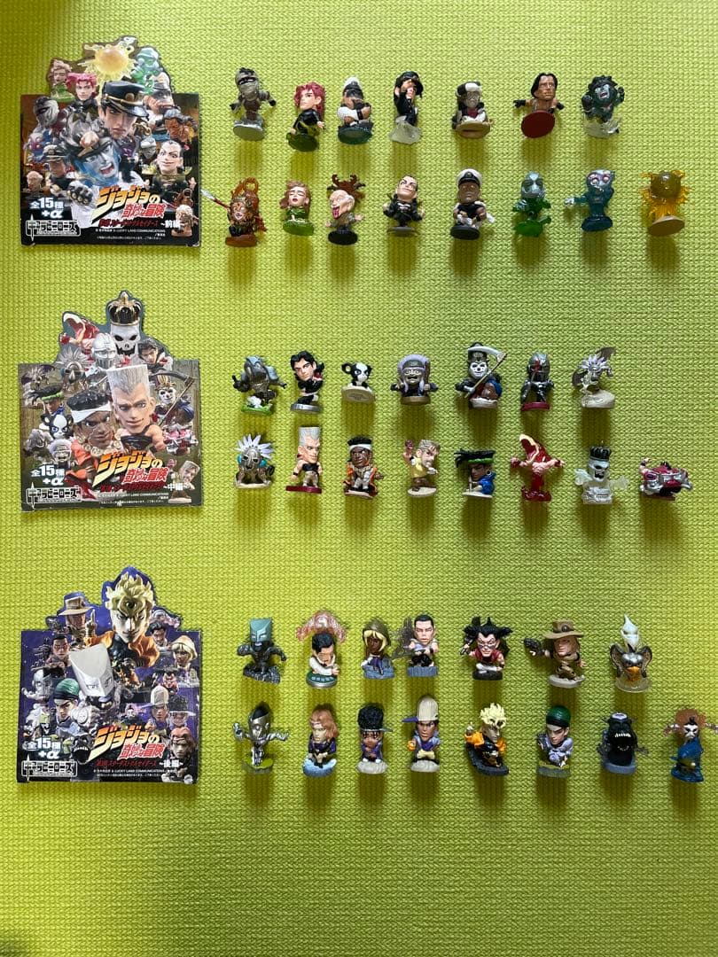 ケースつき】ジョジョ キャラヒーローズ 3部 前編中編後編 45体セット