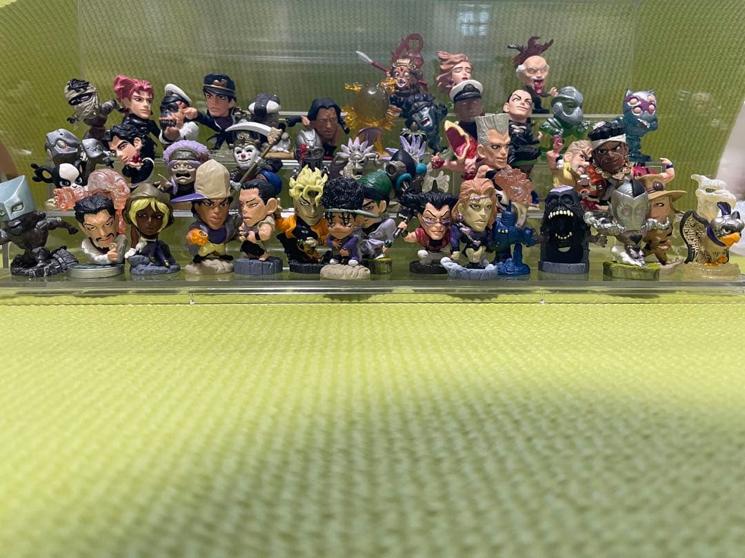 ケースつき】ジョジョ キャラヒーローズ 3部 前編中編後編 45体セット