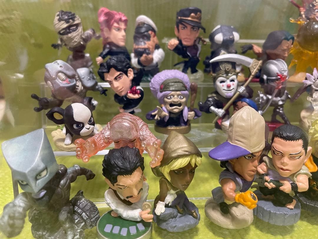 ケースつき】ジョジョ キャラヒーローズ 3部 前編中編後編 45体セット