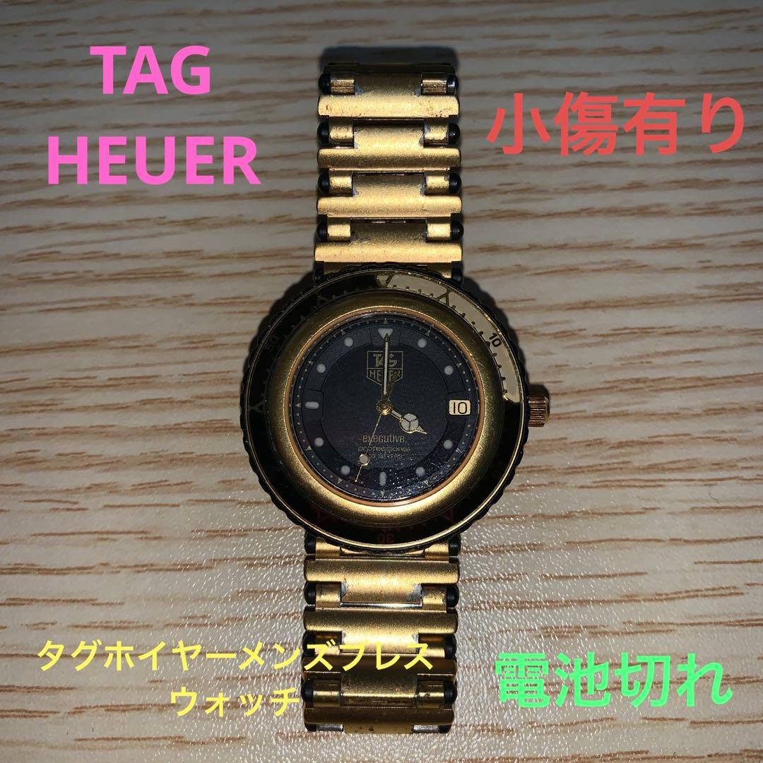 タグホイヤー　 ゴールドメンズクォーツ時計