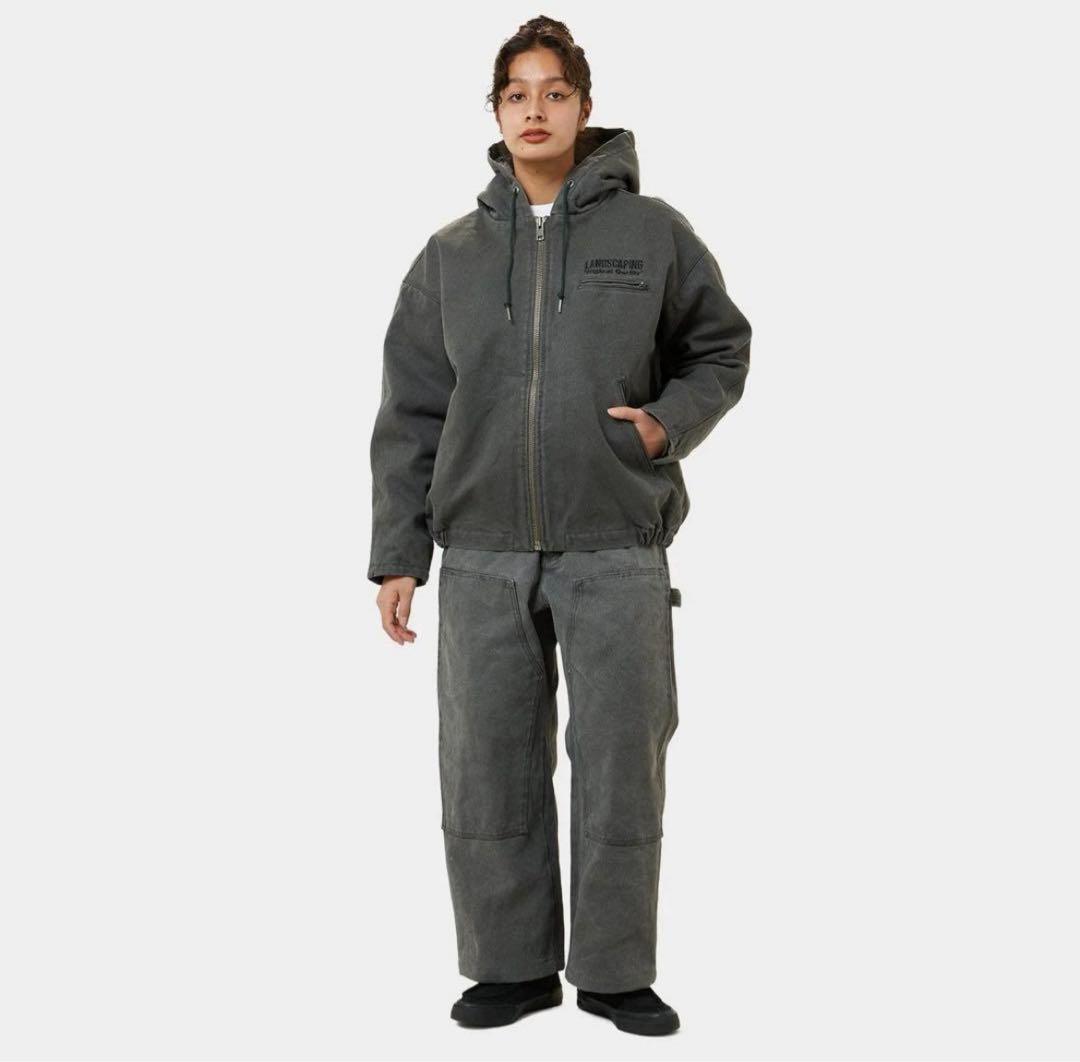 最終価格】HUF LANDSCAPING HOODED JACKET - メルカリ