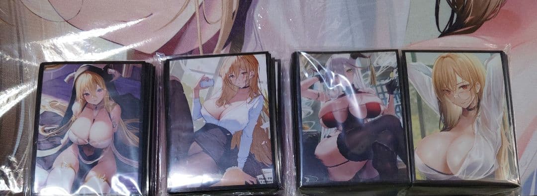 アズールレーン インプラカブル エーギル プレイマット&スリーブ 5点セット