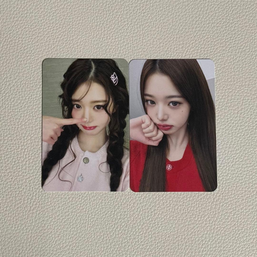 IVE secret yetimall ラキドロ　ウォニョン　2枚セット中華