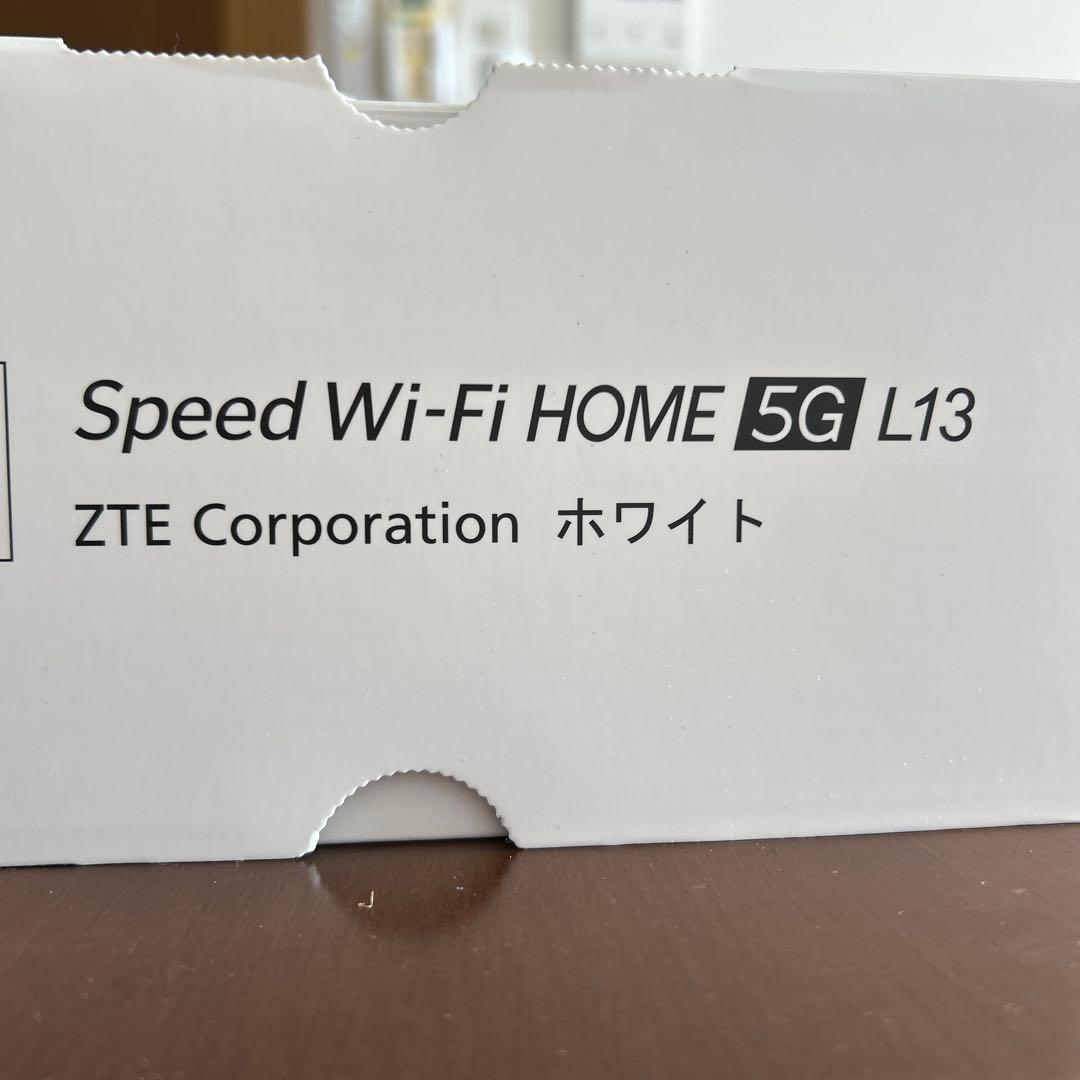 Y*N様 ZTE Speed Wi-Fi  5G L13 ホワイト