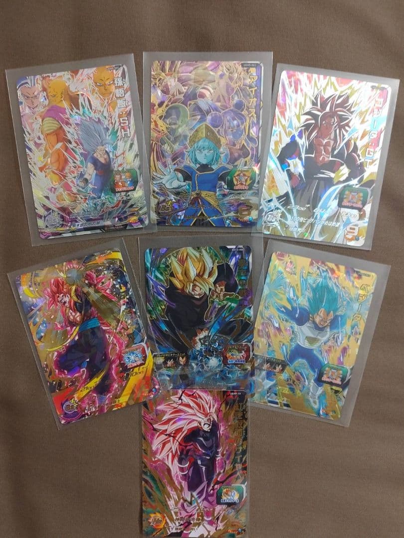 ドラゴンボールヒーローズugm5【7枚セット】