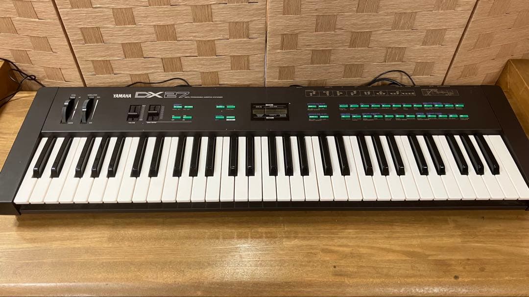 Yamaha DX27 FM音源キーボード ヤマハシンセサイザー 付属品多数