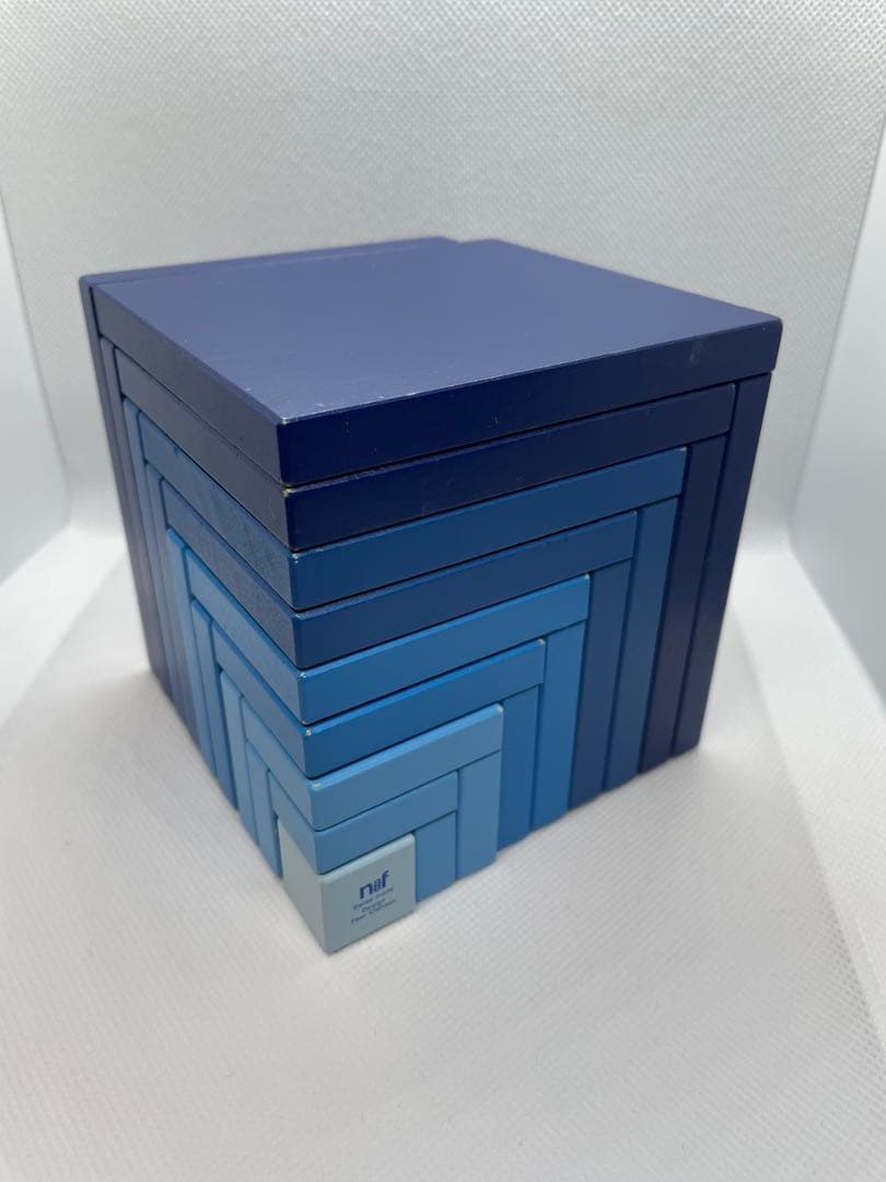 【Used】名作積み木 Naef ネフ社 Cella セラ（青）