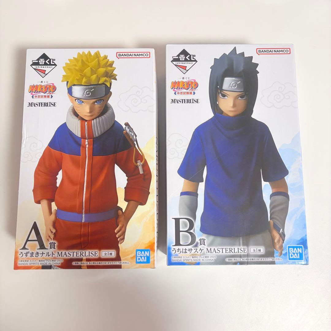 ナルト　サスケ　一番くじ　フィギュア