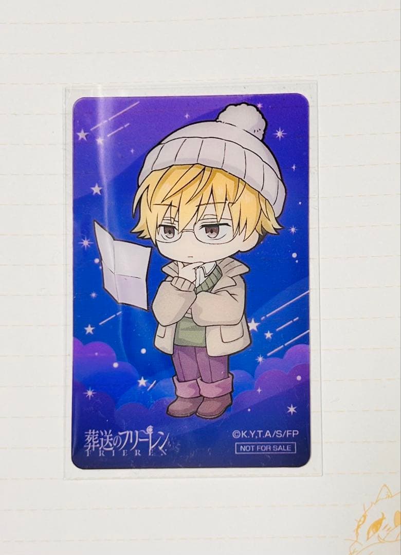 葬送のフリーレン ラント 来場特典 クリアカード 天体観測 荻野屋 ORB
