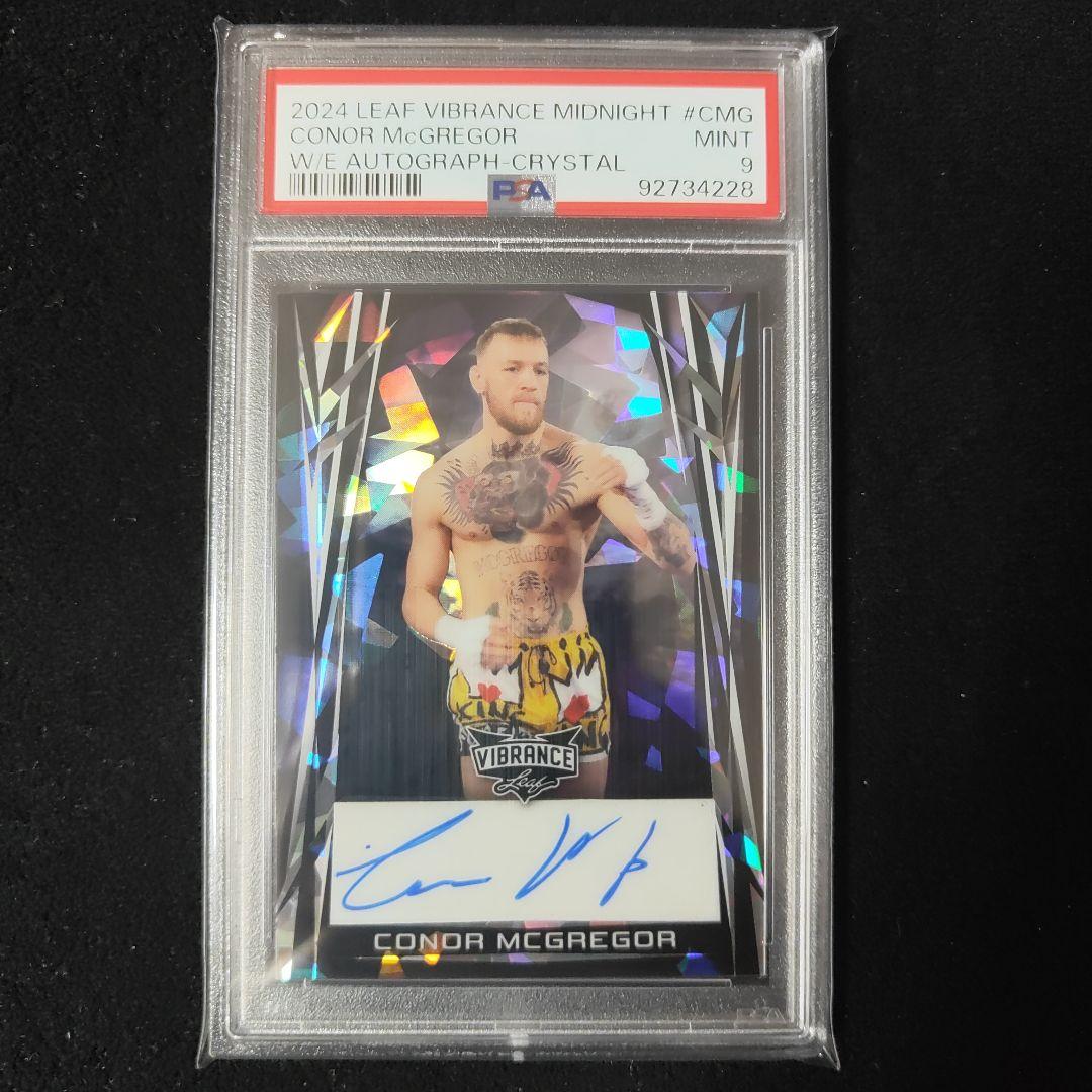 leaf 2024 コナー・マクレガー サインカード 2シリ psa9 - メルカリ
