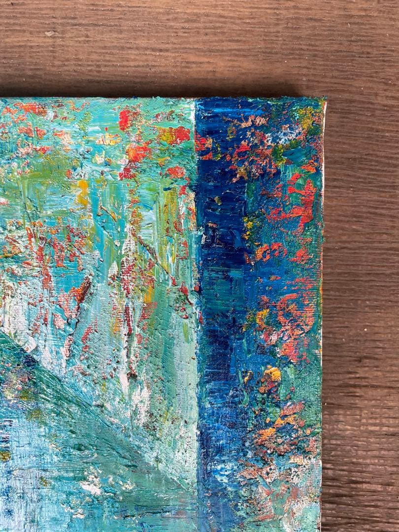 最終価格】絵画 油絵 原画 抽象画 現代アート F3c - メルカリ