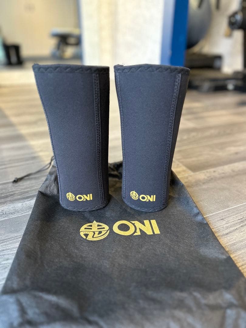 S級品】ONI ニースリーブPRO IPF公認 膝サポーター スクワット 鬼プロ