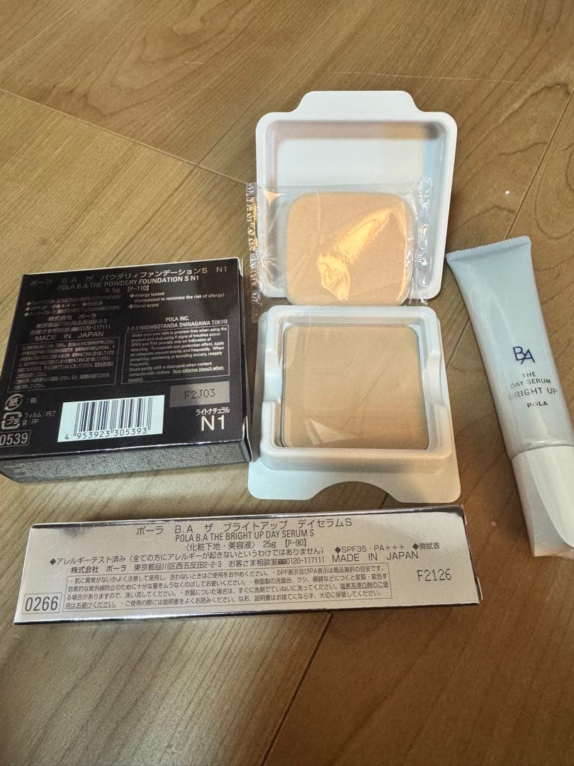 POLA B.Aファンデーション、下地