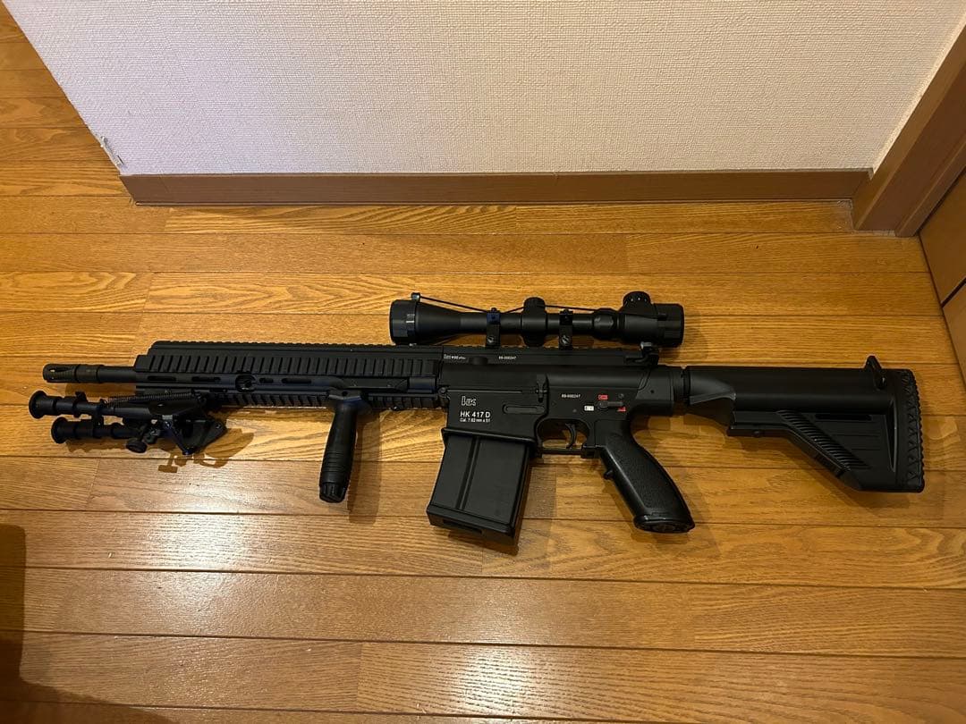 東京マルイ HK 417 D 電動ガン スコープ付き