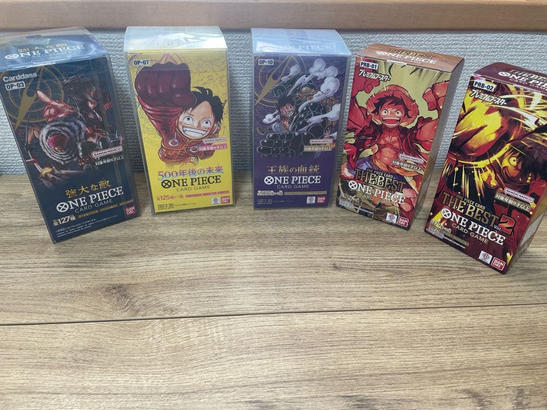 ONE PIECE カードゲーム 新品未開封　テープ付き