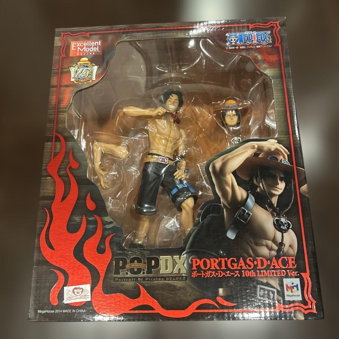 美品ワンピース P.O.P ポートガスDエース10th LIMITED Ver.
