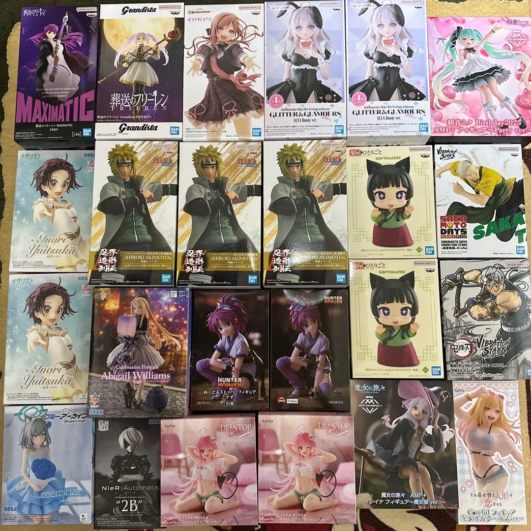 【激安】フィギュアまとめ売り　美少女フィギュア　最新プライズ 24体