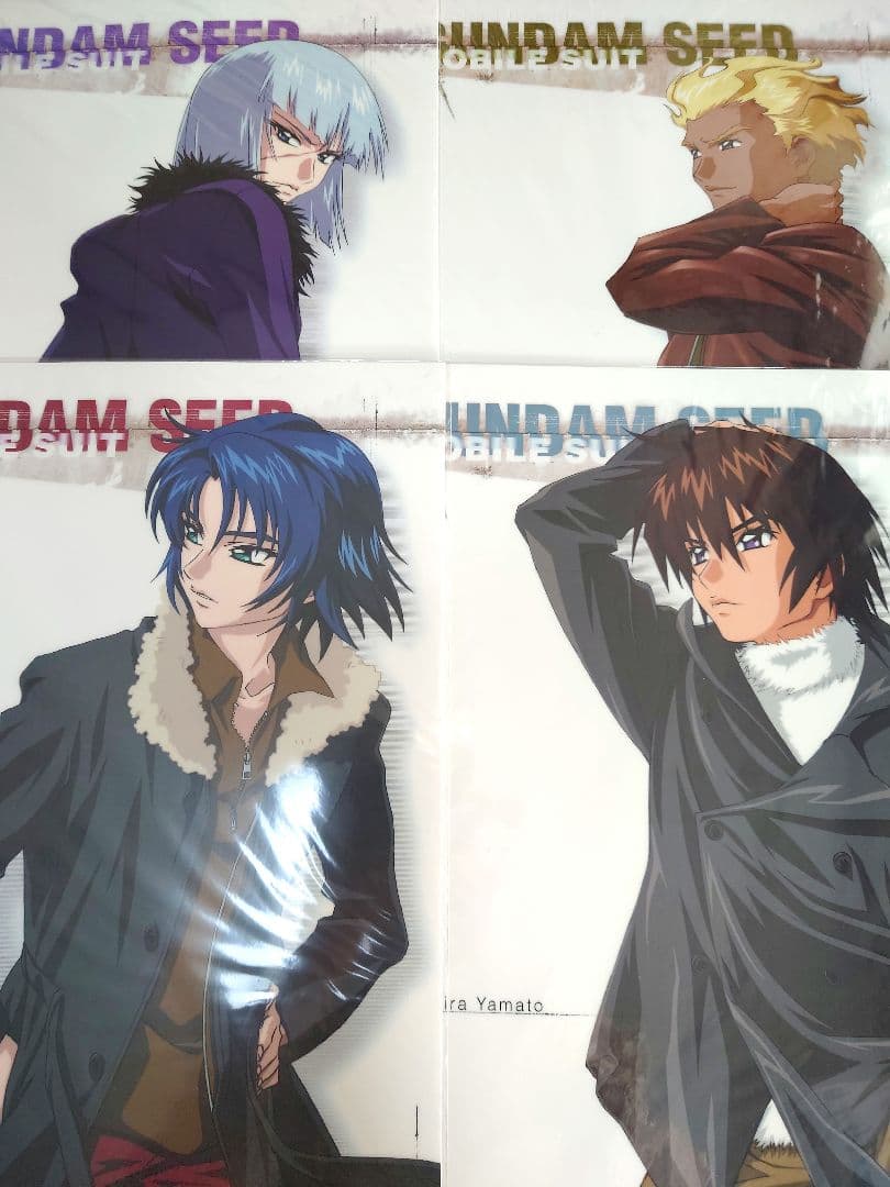 ガンダムSEEDクリアポスター　ガンダムシード　ガンダムシードフリーダム