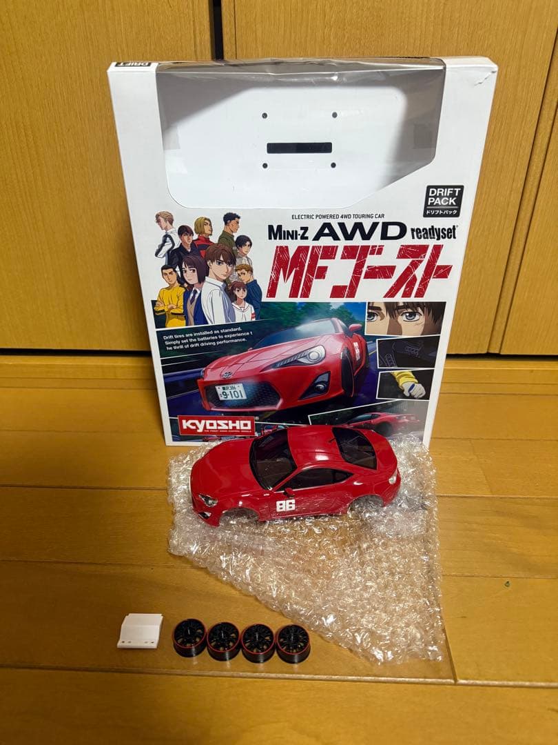 KYOSHO MINI-Z AWD readyset MFゴースト MINI-Z AWD Toyota 86 MF GHOST 32650MF - KYOSHO RC