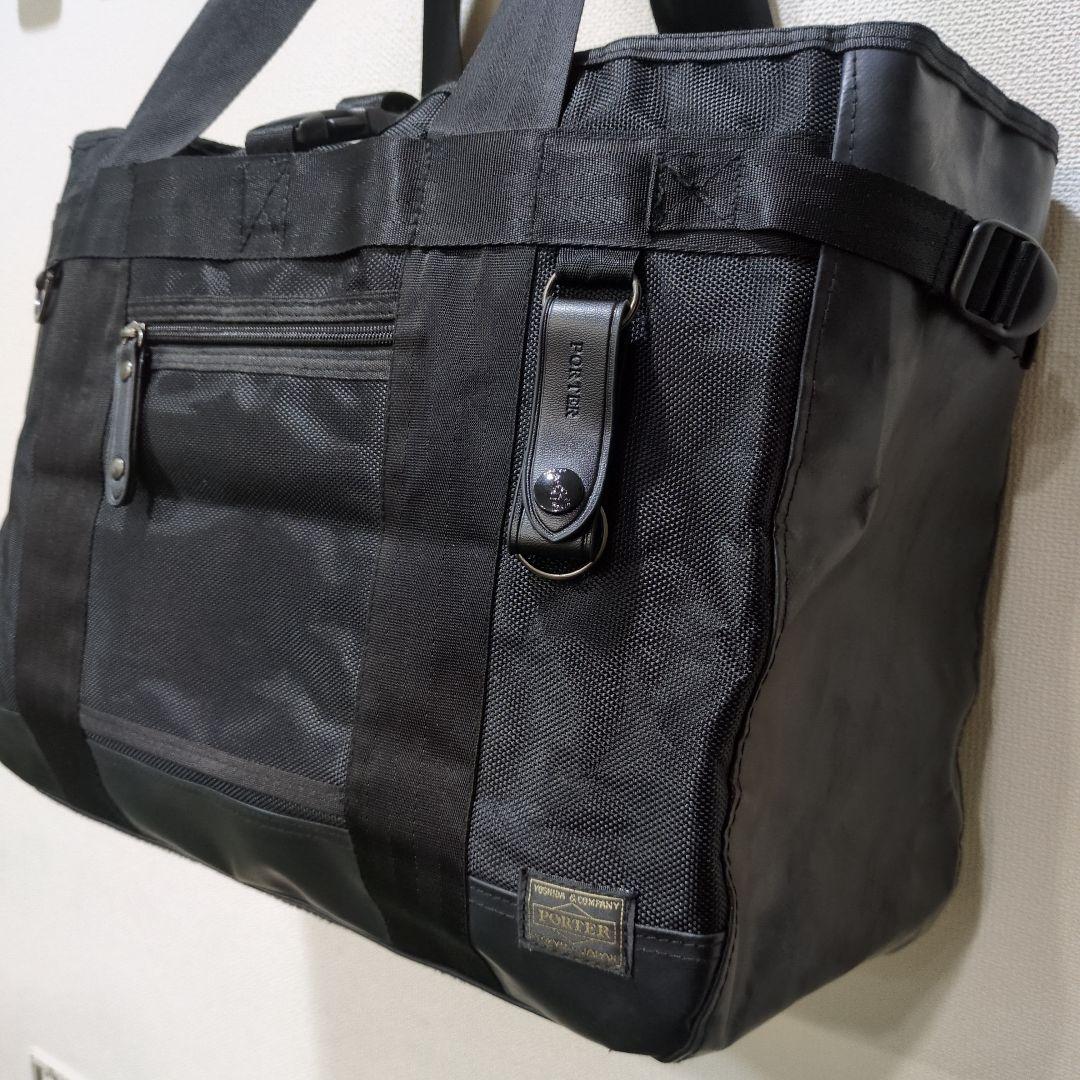 【美品】PORTER HEAT トートバッグ 吉田カバン ポーター ヒート