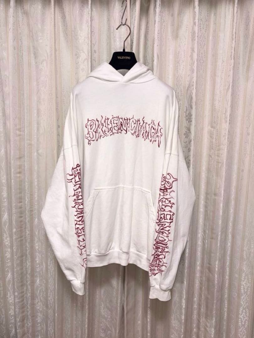 トップス BALENCIAGA DIY L OUTLINE HOODIE