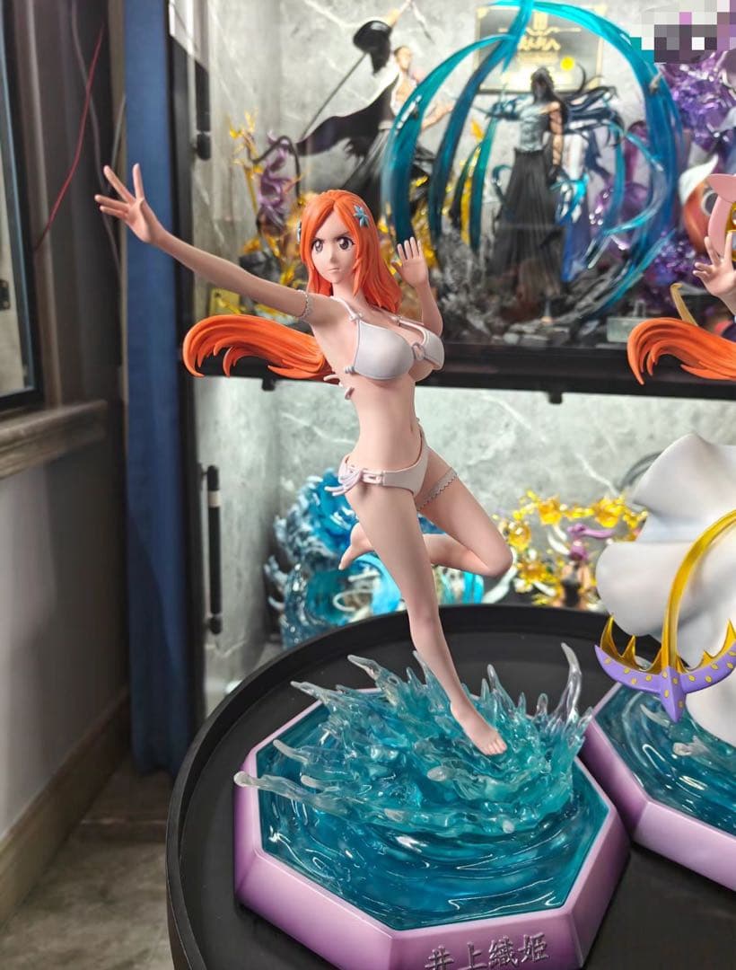 BLEACH 黒衣少年図 井上織姫 ガレージキット スタチュー③ - メルカリ