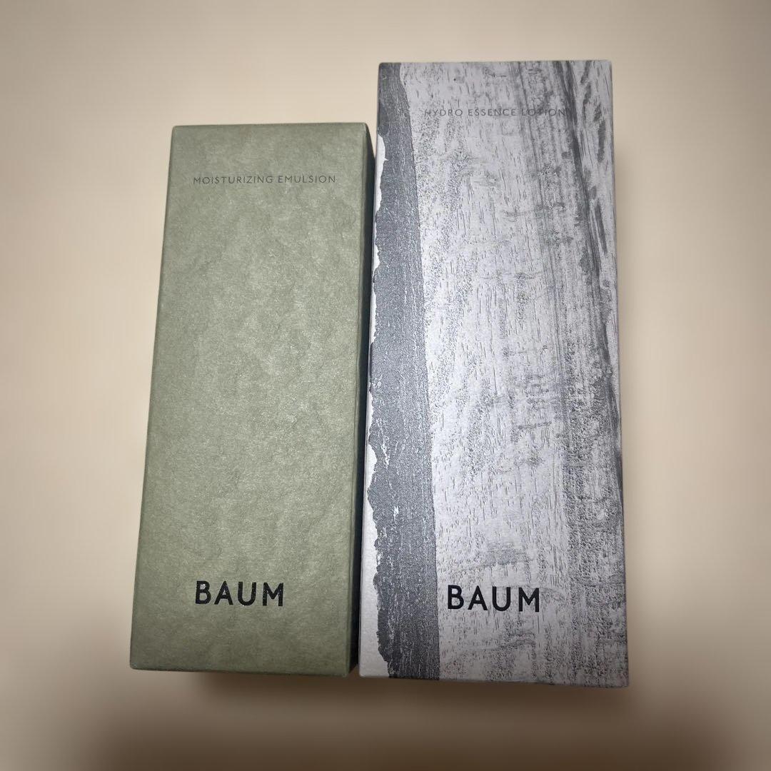 BAUM 化粧水&乳液セット　新品未開封