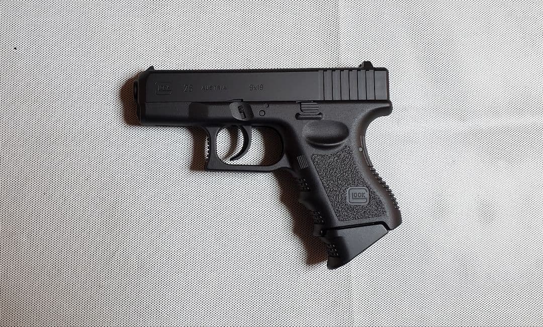 東京マルイ　銀ダン　グロック26　カスタム　改修品 よろしく!! GUNドック:東京マルイ ニュー銀ダン グロック26