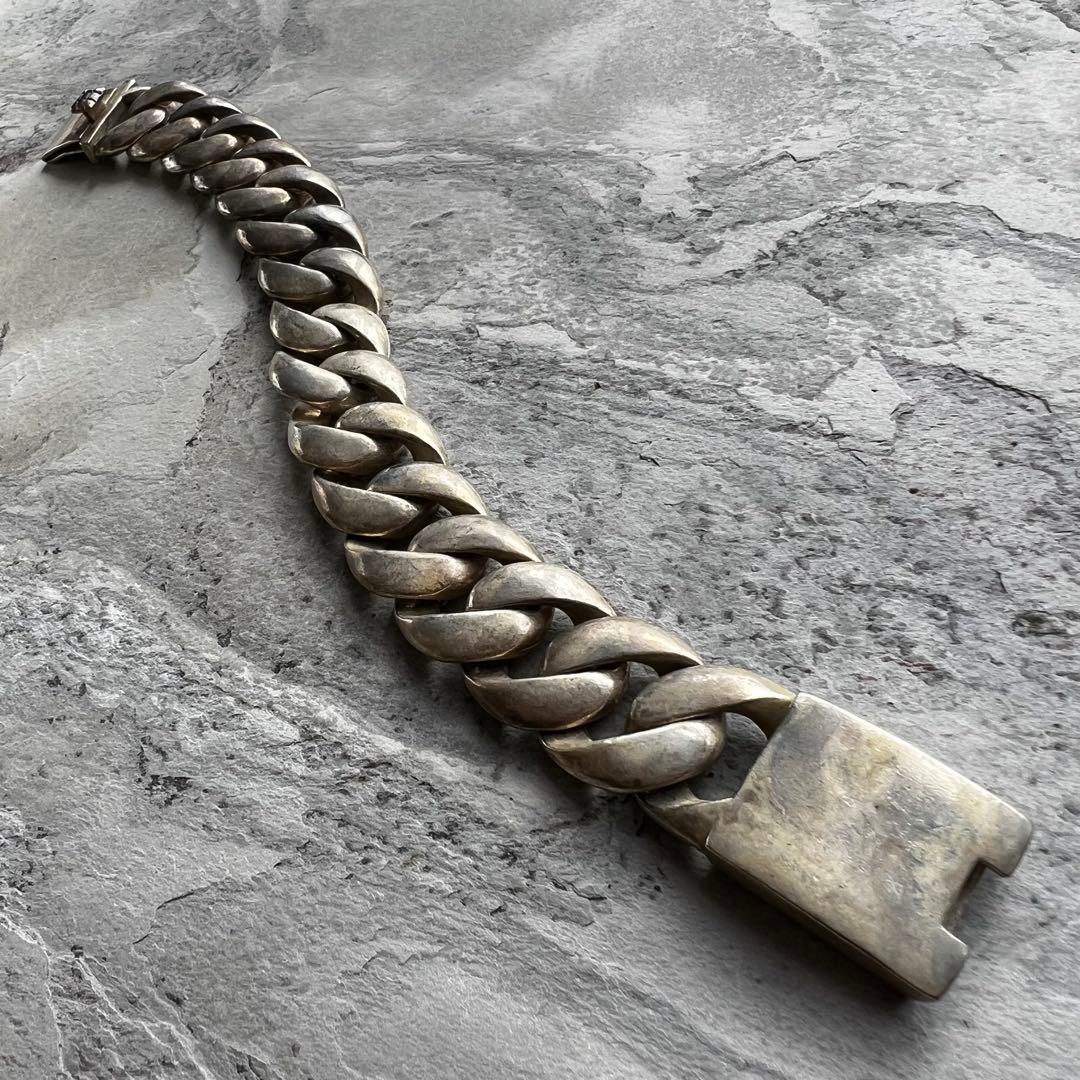 VINTAGE ヴィンテージ 喜平チェーン ヘヴィー ブレスレット メキシコ