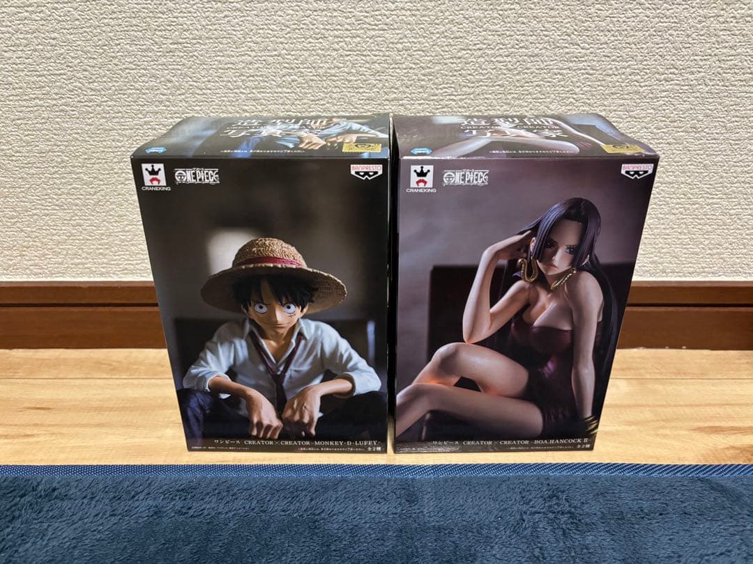 未開封　ワンピース 造型師‪‪✕‬写真家 ハンコック&ルフィ