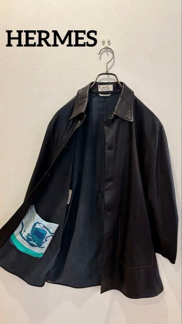 nov.27.2010 《美品》HERMES エルメス　アニリンレザー