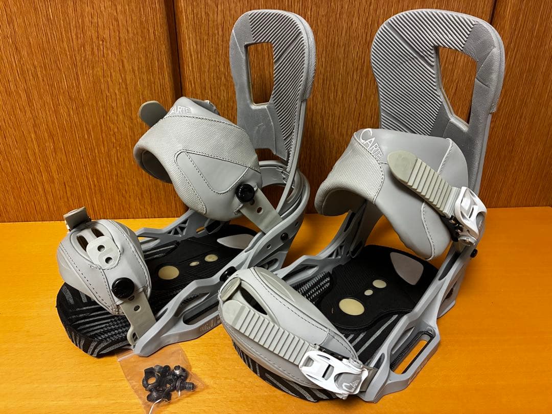 BURTONバインディング【カーテルEST（メンズMサイズ）】灰色