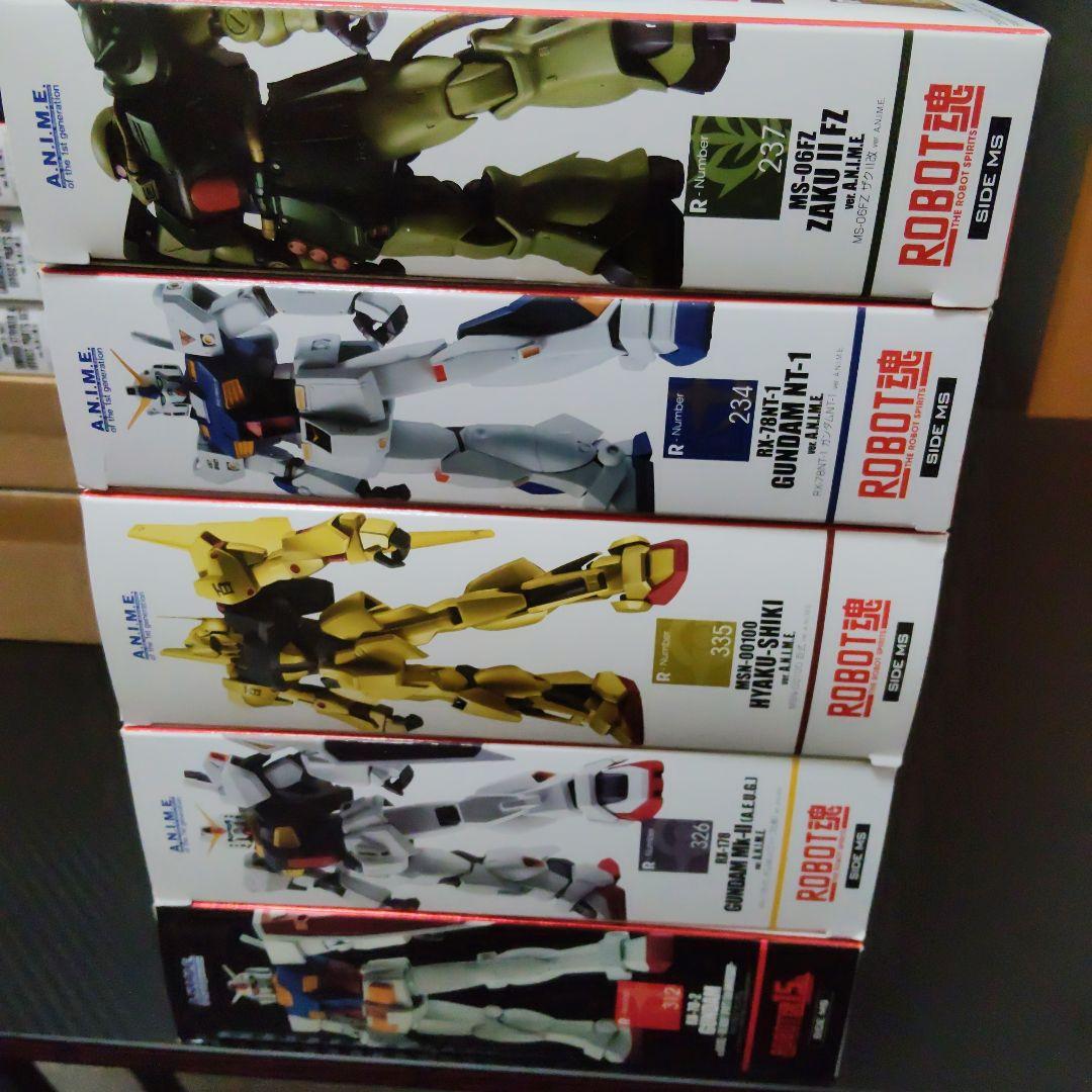 ROBOT魂　anime　まとめ売り　ガンダム　百式　アレックス　ザクII改