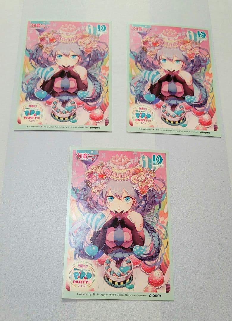 初音ミク 10thAnniversary PPPPARTY ポストカードセット！ - メルカリ