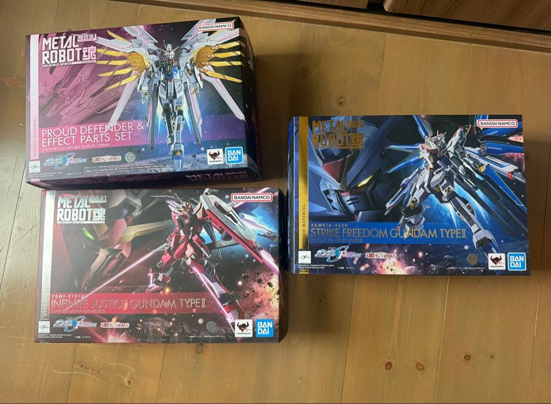 メタルロボット魂 マイティーフリーダム弐式 インフィニットジャスティス弐式