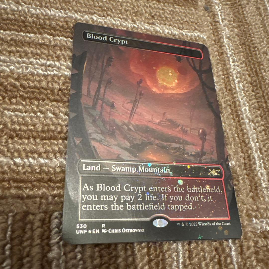 MTG【血の墓所　ギャラクシーfoil】