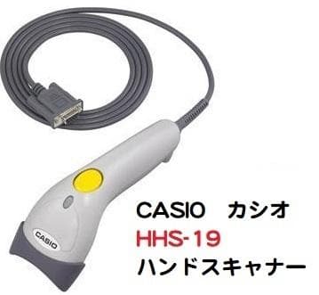 521CASIOカシオレジスター ハンド　スキャナー　HHS-19　2019年製