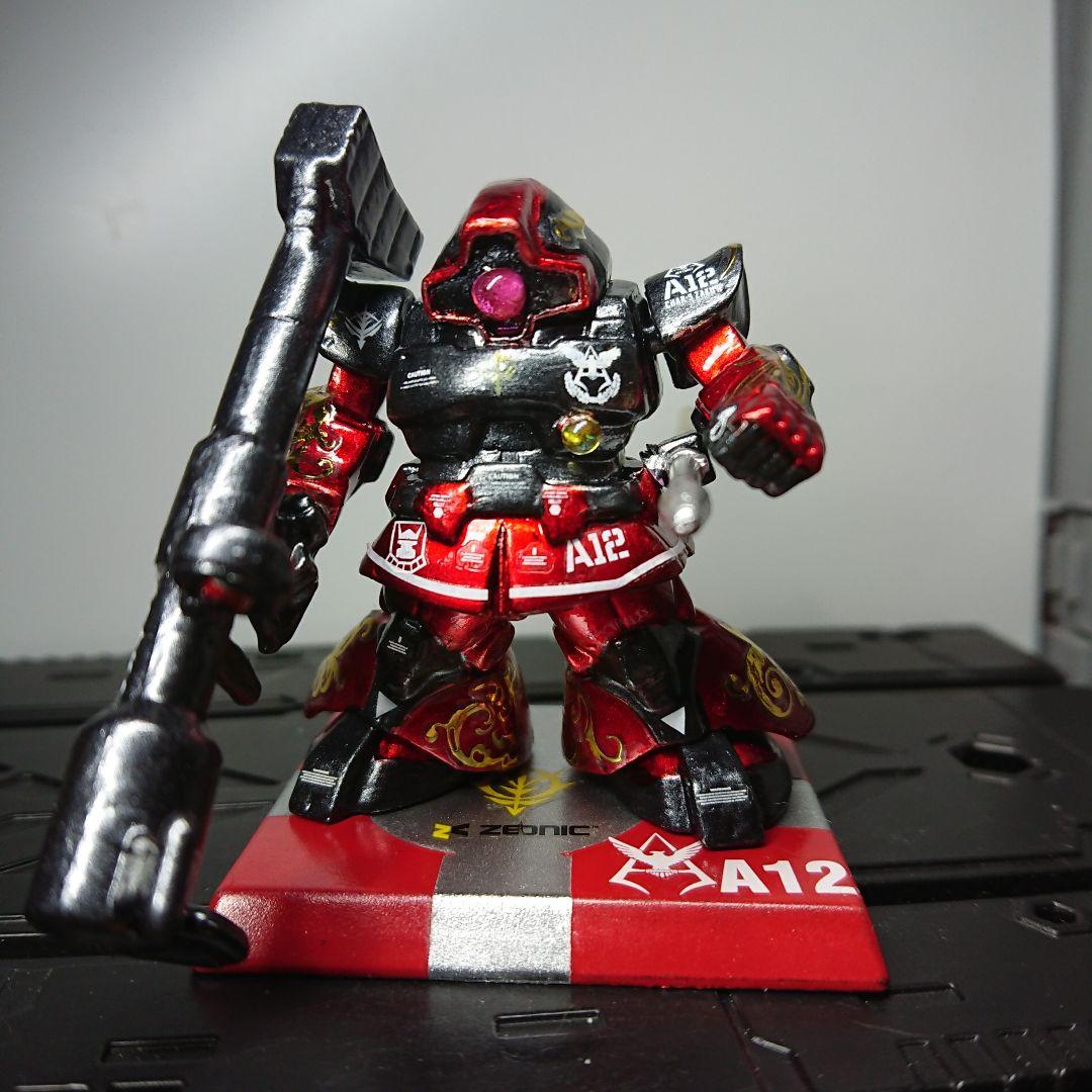 ガンダムコンバージ シャア専用 リックドム メタリックリペイント