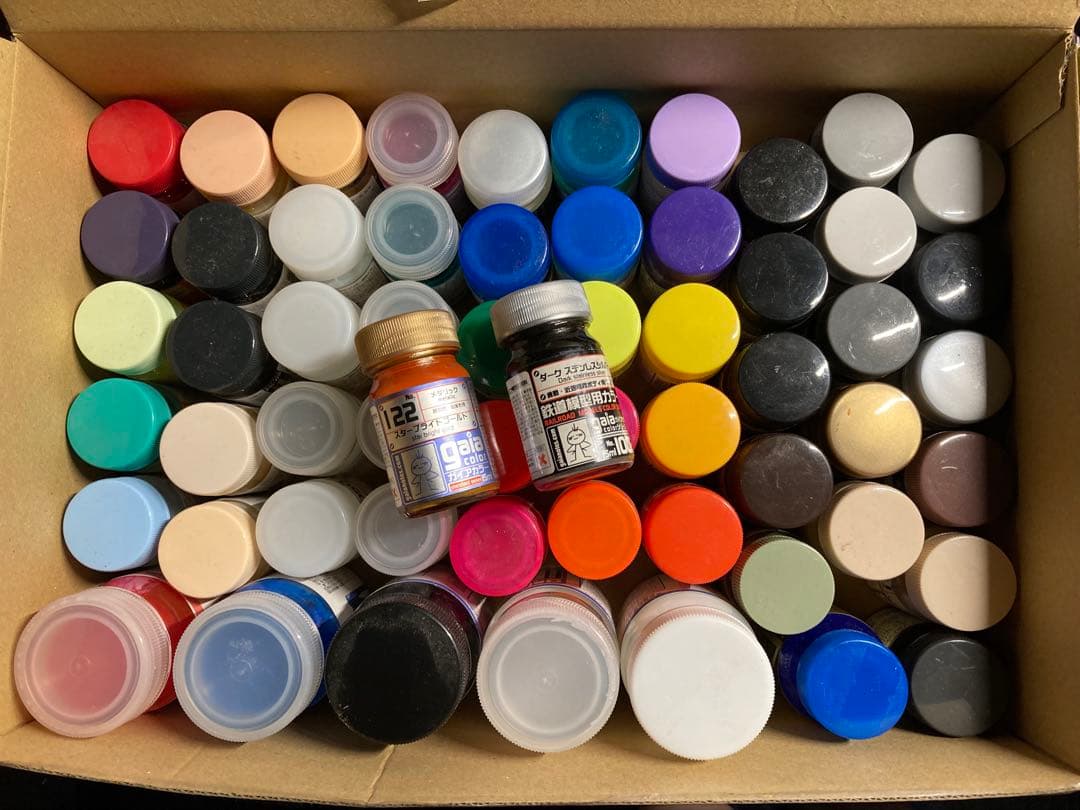 ガイアカラー　まとめ売り50個以上　プラモデル用ラッカー塗料　絶版カラー有