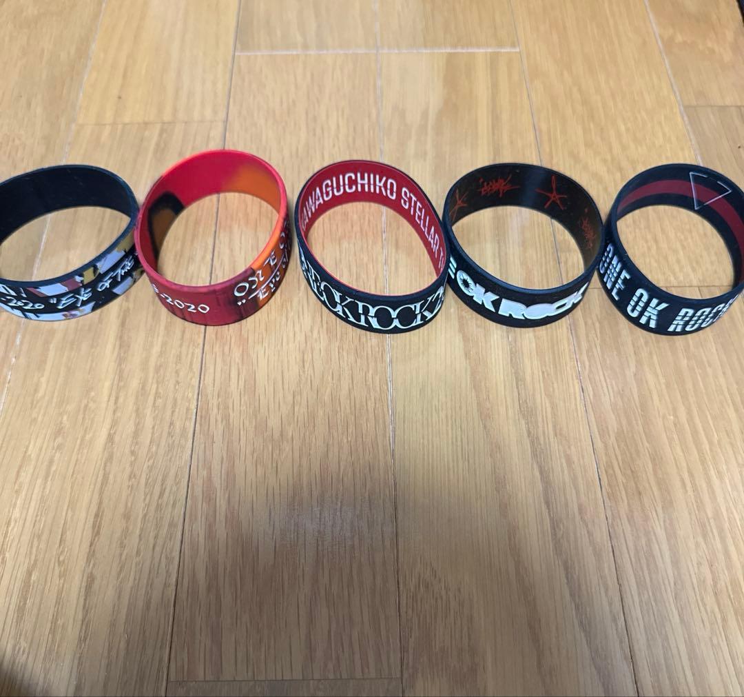 ONE OK ROCK ラバーバンド まとめ売り - メルカリ